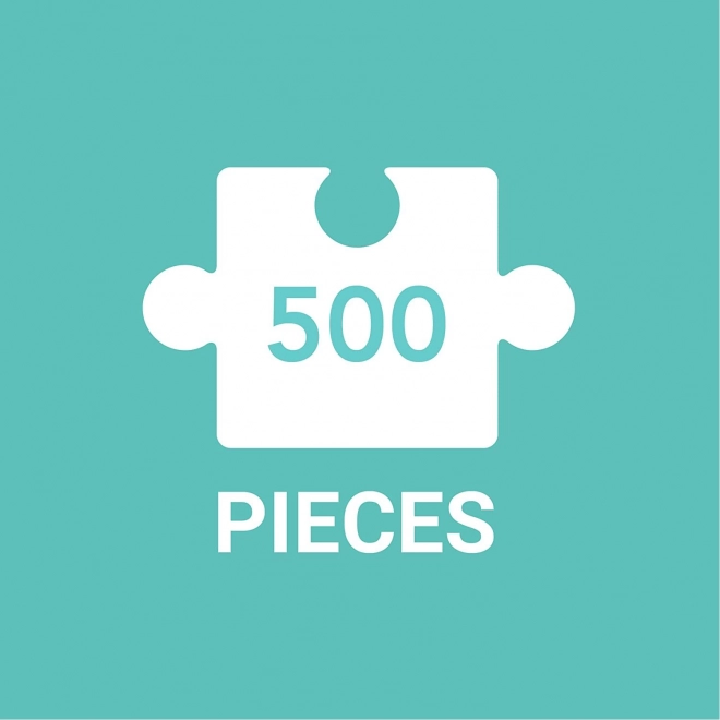 Galison Puzzle Malovaná příroda 500 dílků
