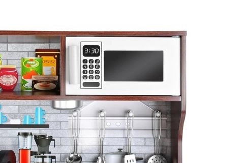 Dřevěná kuchyně KRUZZEL – Tmavé dřevo