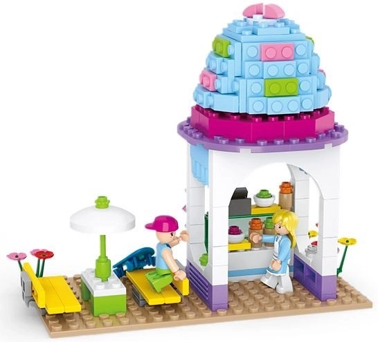 Sluban Girls Dream Town M38-B0525 Zmrzlinový krámek