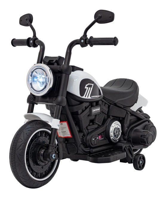 Motocikel Chopper FASTER – Bílý