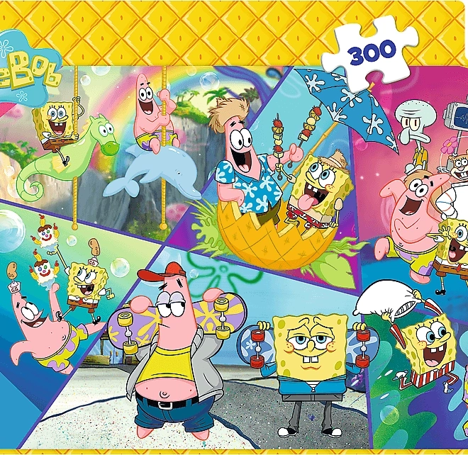 Puzzle SpongeBob v Bikini Bottom 300 dílků