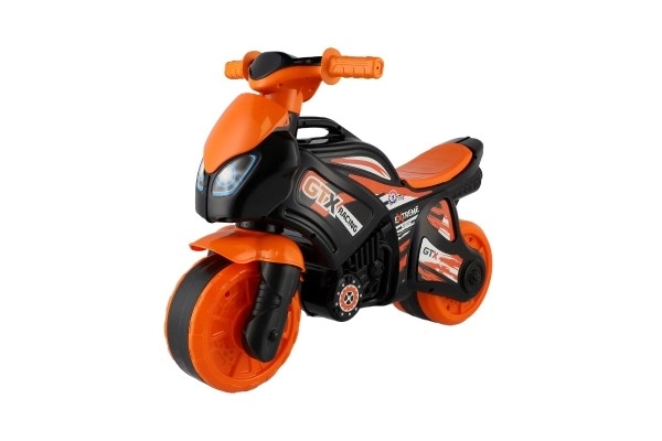 Dětské odrážedlo motorka GTX Racing oranžovo-černé