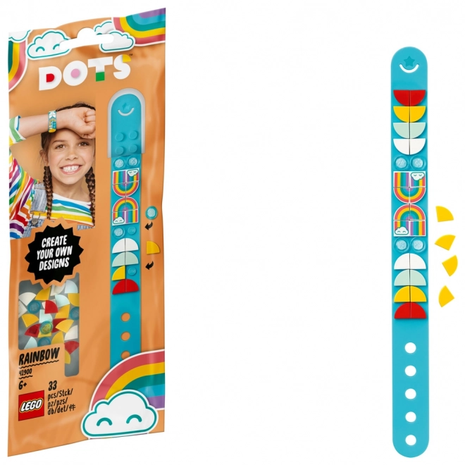 LEGO® Dots 41900 Náramek – duha