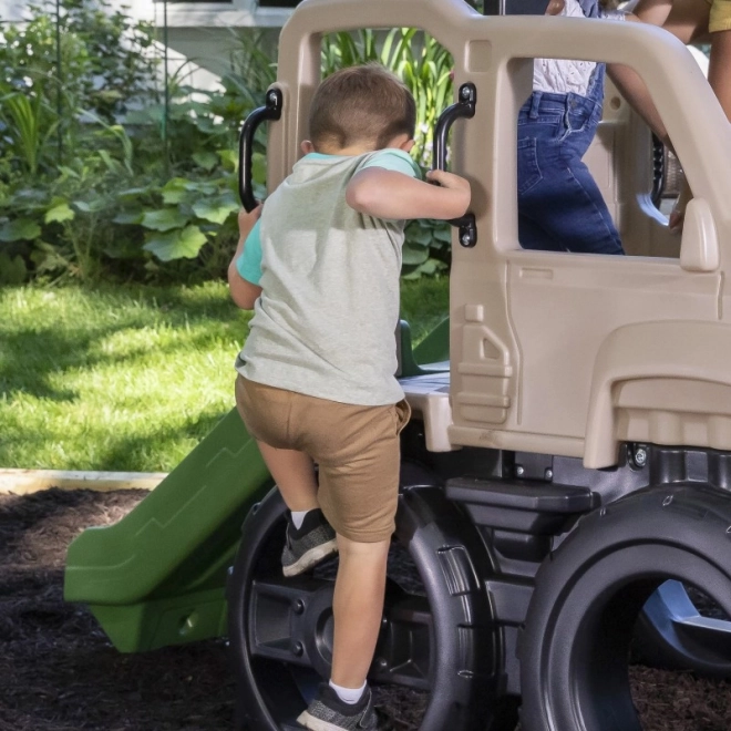 Safari nákladní auto s tobogánem pro děti