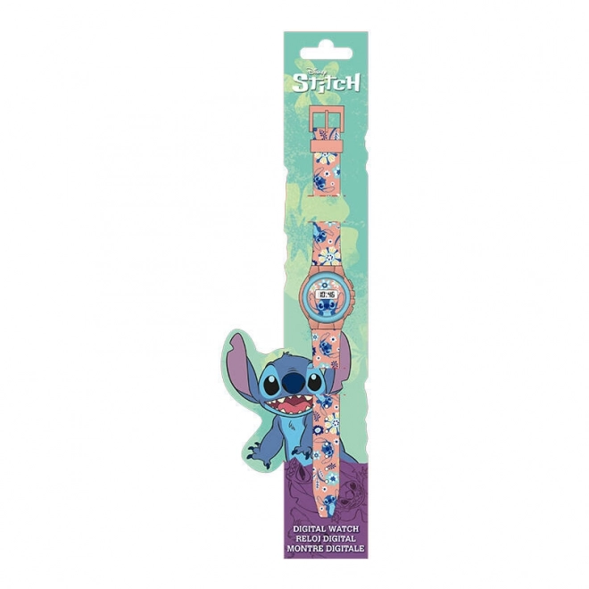 Dětské digitální hodinky Stitch od Kids Licensing