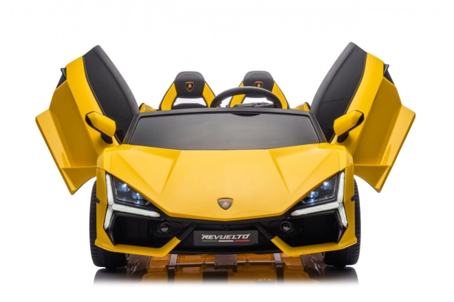 Žluté auto Lamborghini Revuelto XL