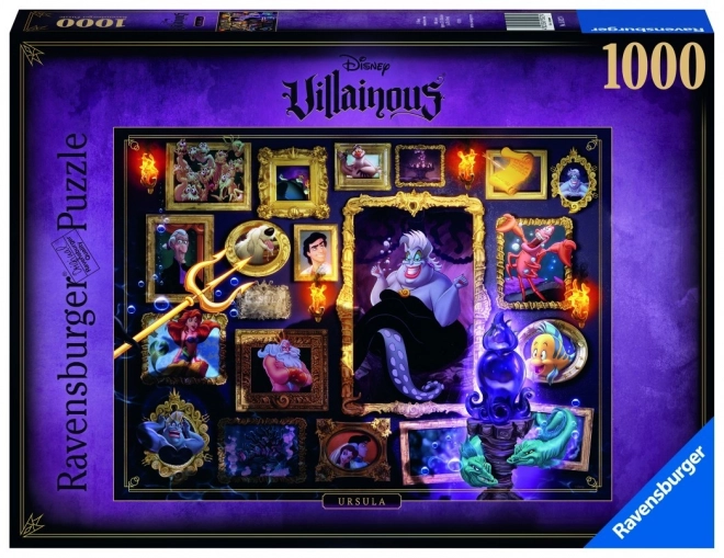 RAVENSBURGER Puzzle Disney Villainous: Uršula 1000 dílků