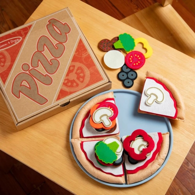 Pizza set z filcového materiálu Melissa & Doug