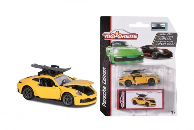 Autíčko Porsche Deluxe, 6 druhů, 7,5 cm