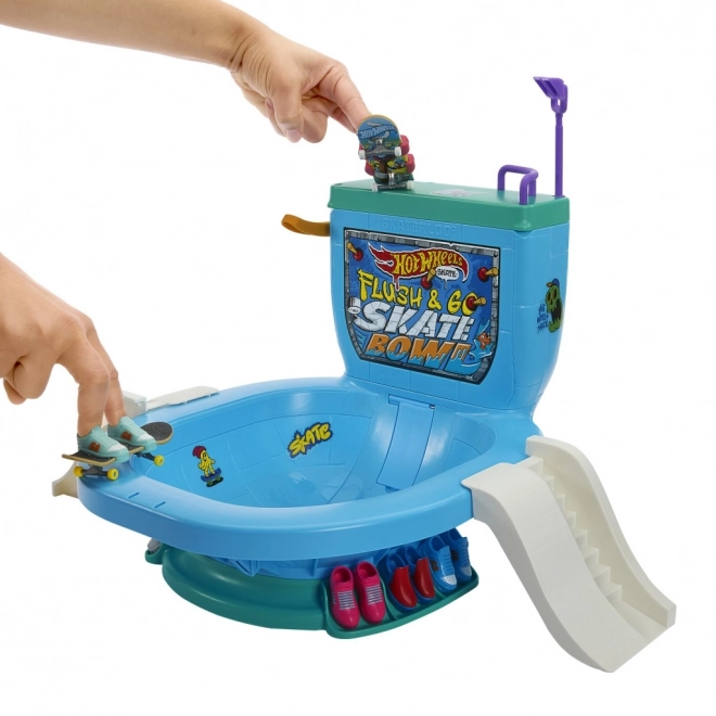 Hot Wheels Skates splachovací fingerboard skatepark HXL16