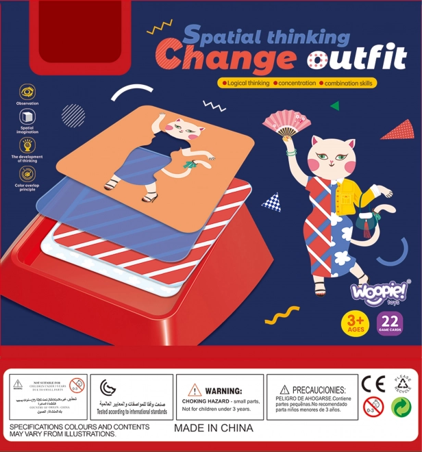 Woopie malá projektantka mody ubieranki stylizace