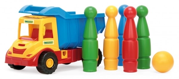 Vyklápěcí vůz Multi Truck s kuželkami