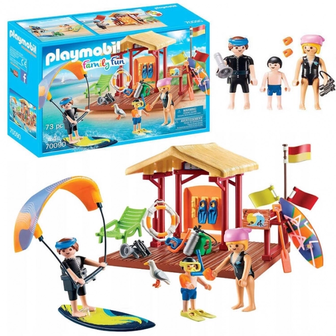 Playmobil kreativní stavebnice vodní sporty