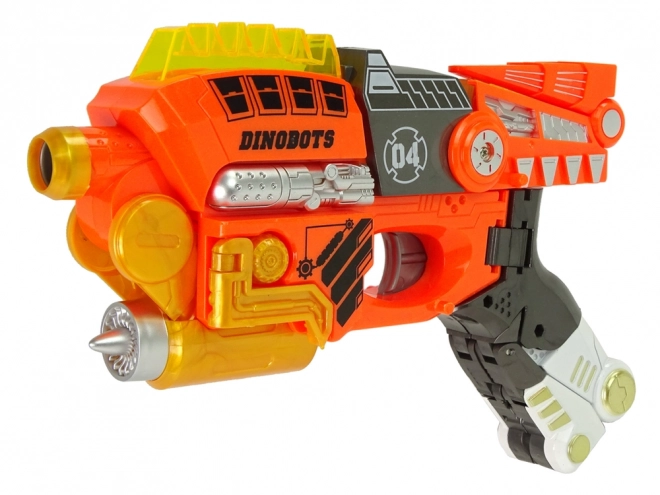 Dinobots 2v1 Velociraptor Pistol na Šipky s Terčem