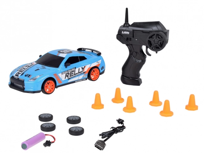 Závodní auto na dálkové ovládání pro drift