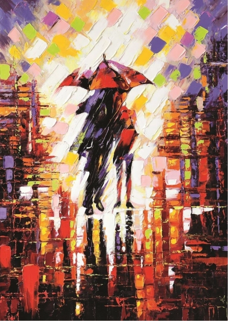 ART PUZZLE Puzzle Láska pod deštníkem 500 dílků