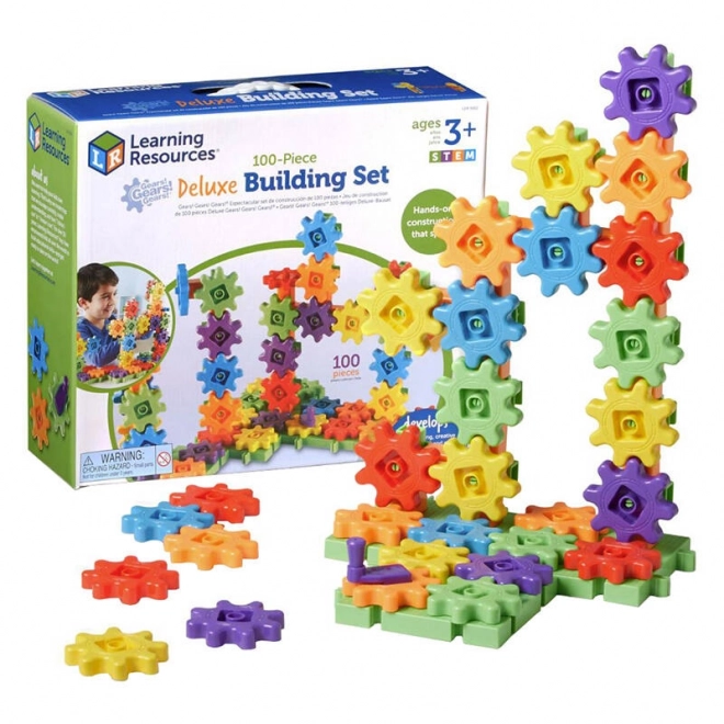 Stavebnice Deluxe (sada 100 kusů) Learning Resources LER 9162