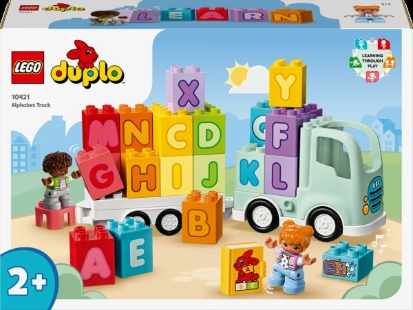 Lego Duplo náklaďák s abecedou