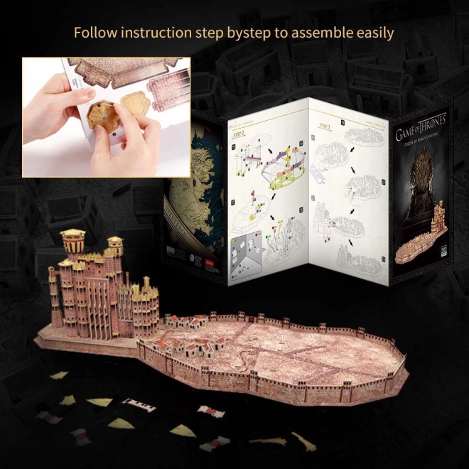 3D puzzle Game of Thrones Královo přístaviště