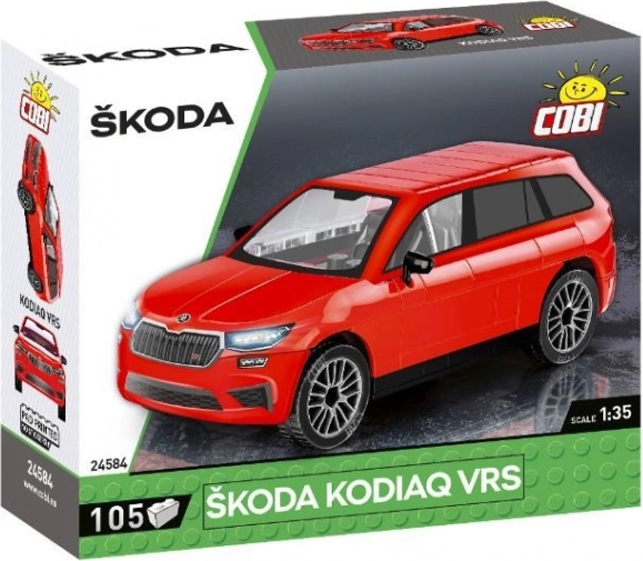 Stavebnice auto skoda kodiaq vrs 1:35 od cobi