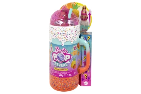 Panenka Barbie Pop Reveal Dárková sada Tropické smoothie