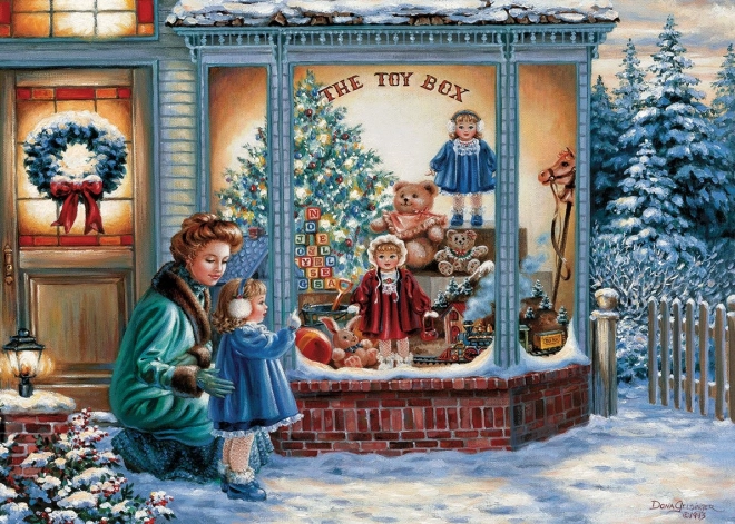 ART PUZZLE Puzzle Výloha s hračkami 500 dílků