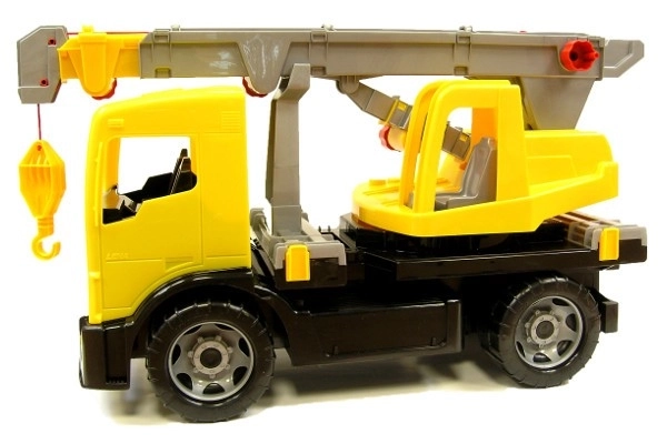 Dětský autojeřáb s plně mechanickými funkcemi