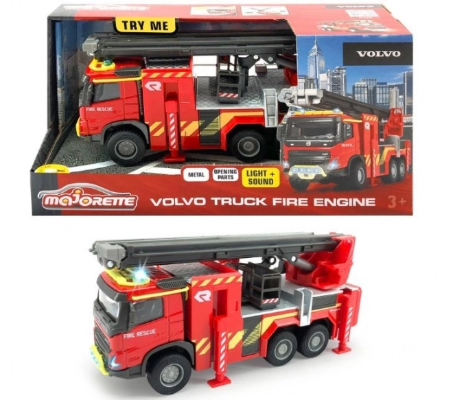 Majorette Grand Volvo hasičský automobil 19 cm