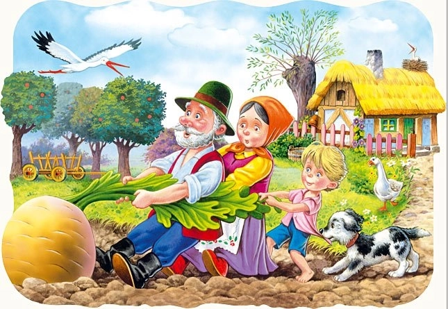 Puzzle Pohádka o řepě - 30 dílků