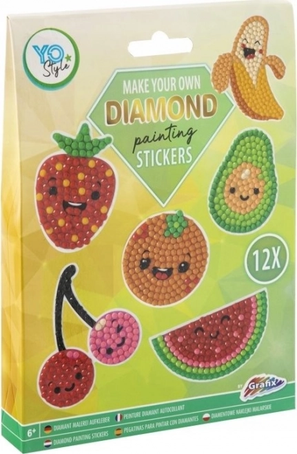 Výroba samolepek Diamond