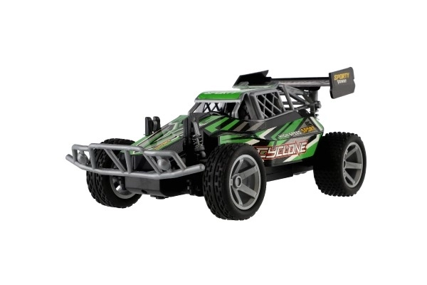 Rychlostní RC buggy auto zelené