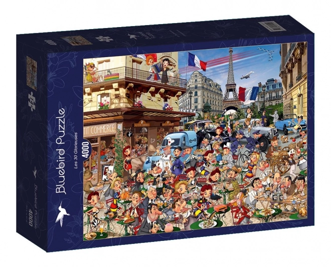 Puzzle 30 slavných let 4000 dílků