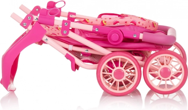 Sportovní kočárek pro panenky Dolly Cupcakes