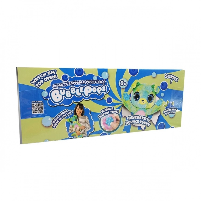 Plyšák Bubble Pops - Voňavý Borůvkový Pejsek