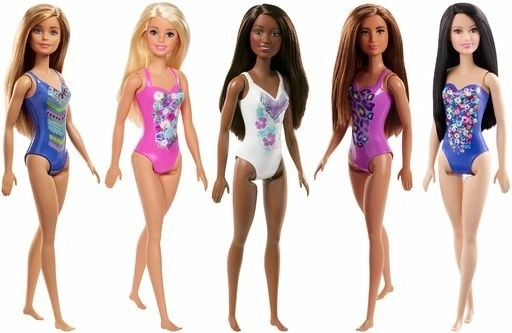 Barbie v stylových plavkách