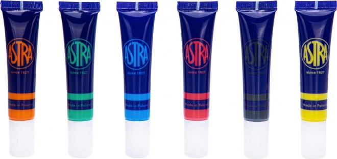 ASTRA CREATIVO gelové barvy na sklo 6×15 ml