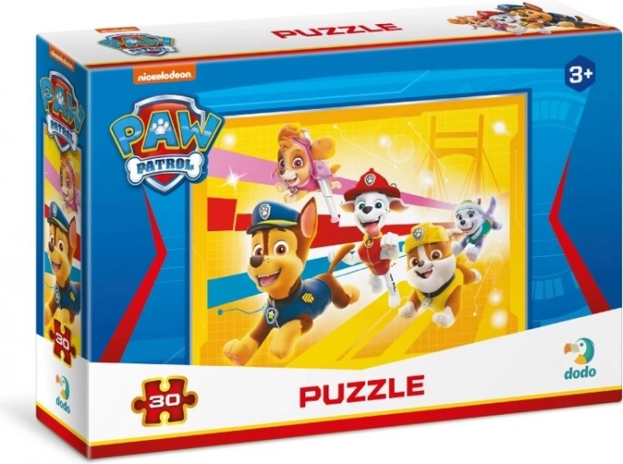 Puzzle Tlapková Patrola: Do Akce - 30 Dílů