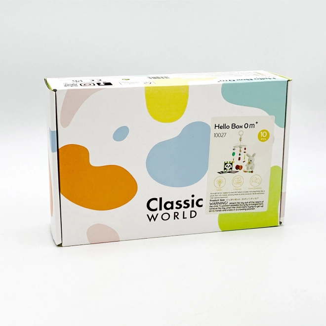 Classic World pastelová dětská sada prvních hraček