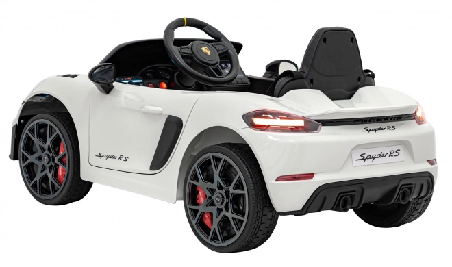 Dětské auto Porsche 718 – Bílé