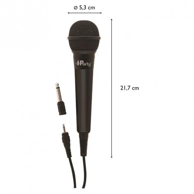 Mikrofon s vysokou citlivostí iParty, kabel 2,5 m