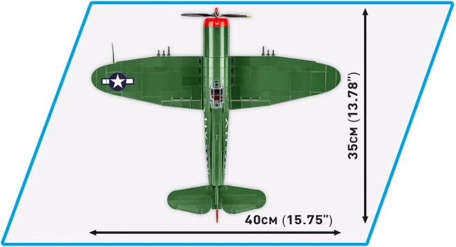 COBI 5737 II WW P-47 Thunderbolt, 1:32, 477 k, 1 f