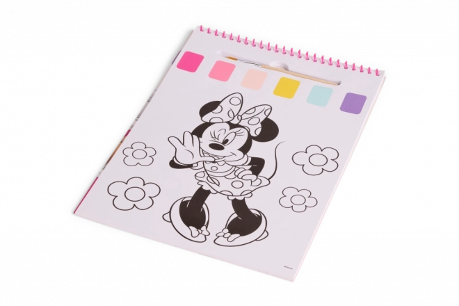 Omalovánky s vodovkami Disney Minnie