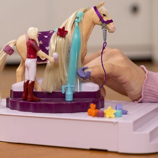 Otáčecí stanice na péči o koně Schleich Horse Club Sofia's Beauties