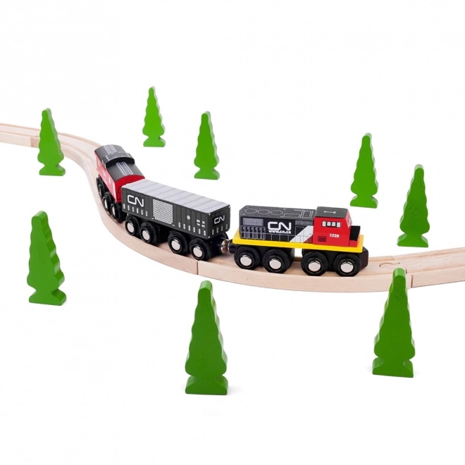 CN Train Kanadská železnice