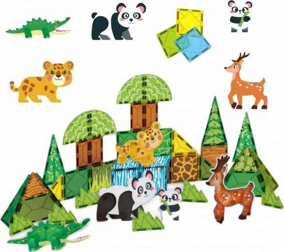 Magnetické propojení pro stabilní 3D stavby