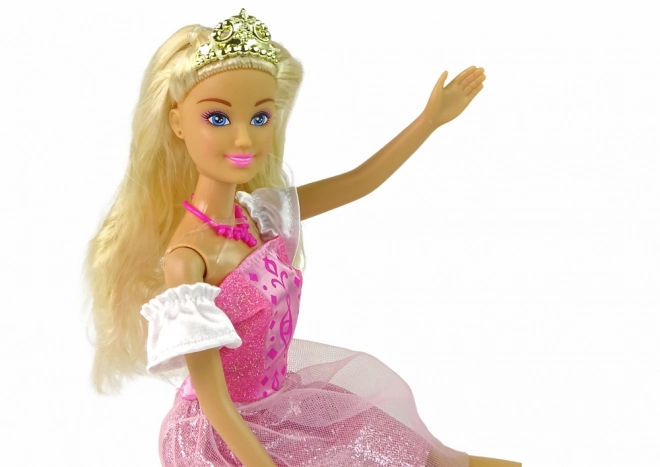 Lalka Anlily Princezna v Růžových Šatech