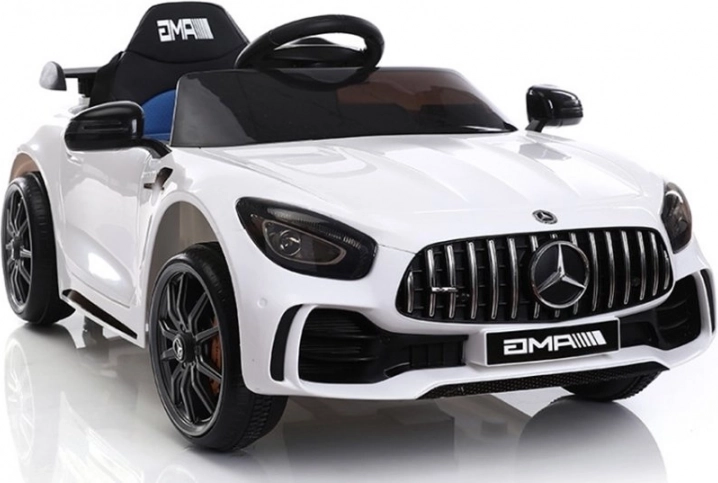 Auto na baterii Mercedes GTR bílý