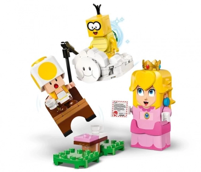Kostičky LEGO Super Mario: Dobrodružství s interaktivní figurkou LEGO Peach