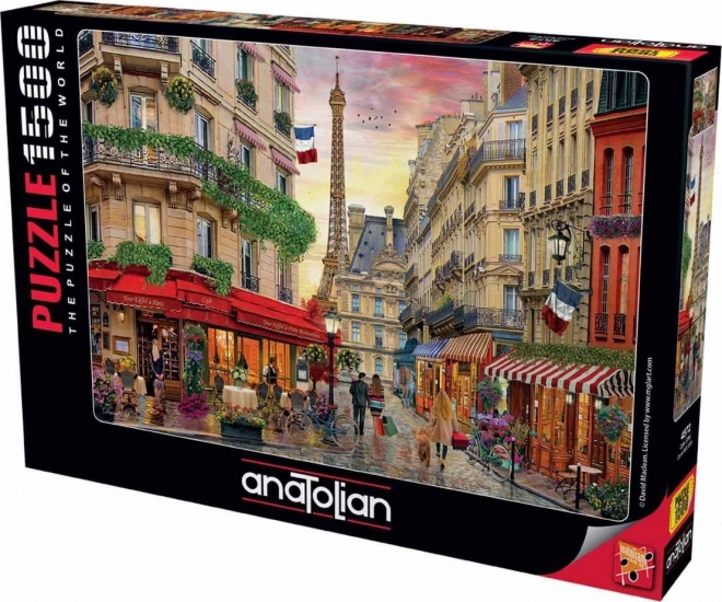ANATOLIAN Puzzle Kavárna Cafe Eiffel 1500 dílků