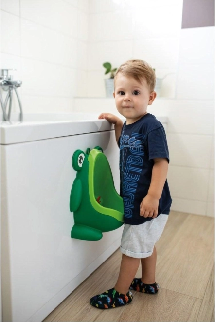 Dětský pisoár Žabka modrý